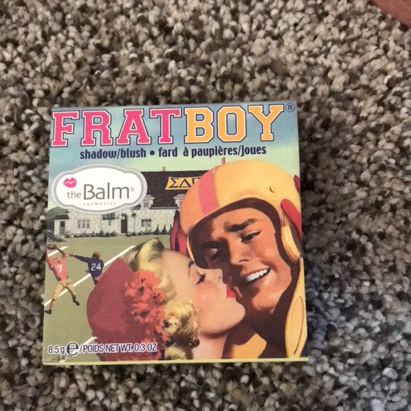 the Balm Frat Boy blush (swatched)